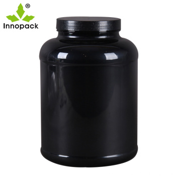 5Liter Black pet plastic jars with lids wholesale